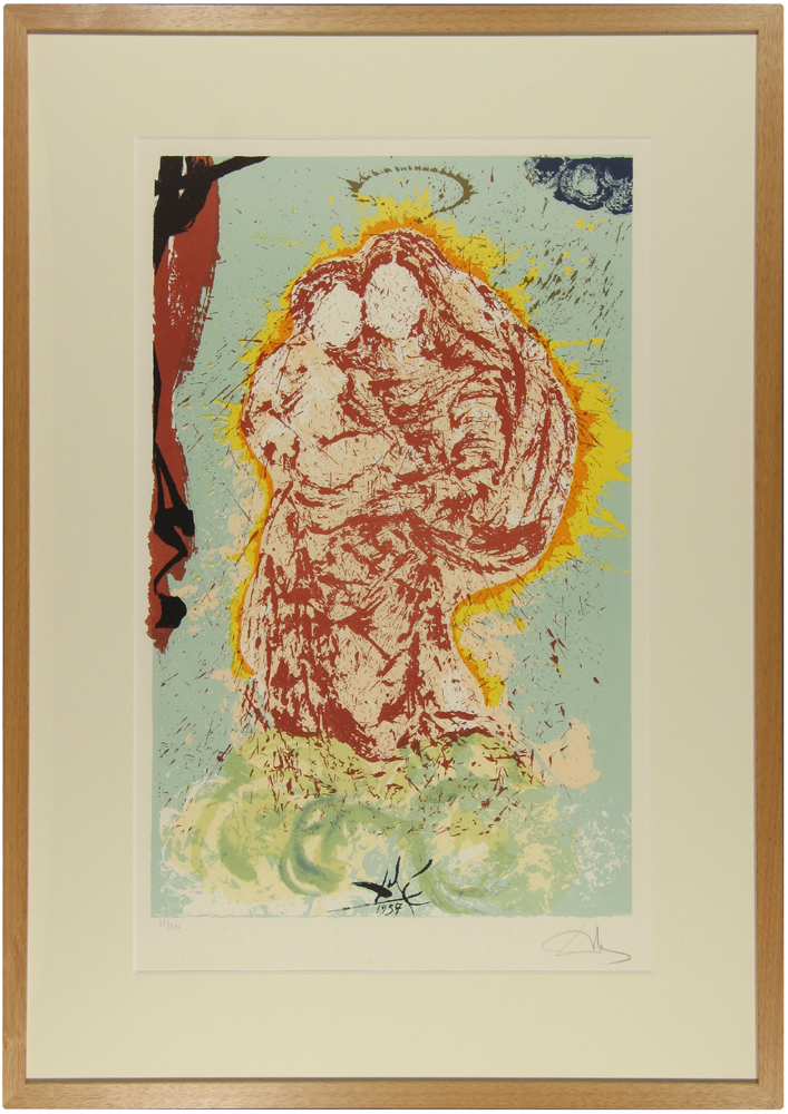 サルバドール・ダリ 「ガラ・システィーナのマドンナ」 Salvador Dali 創業30年 美術品販売 ギャラリー田辺