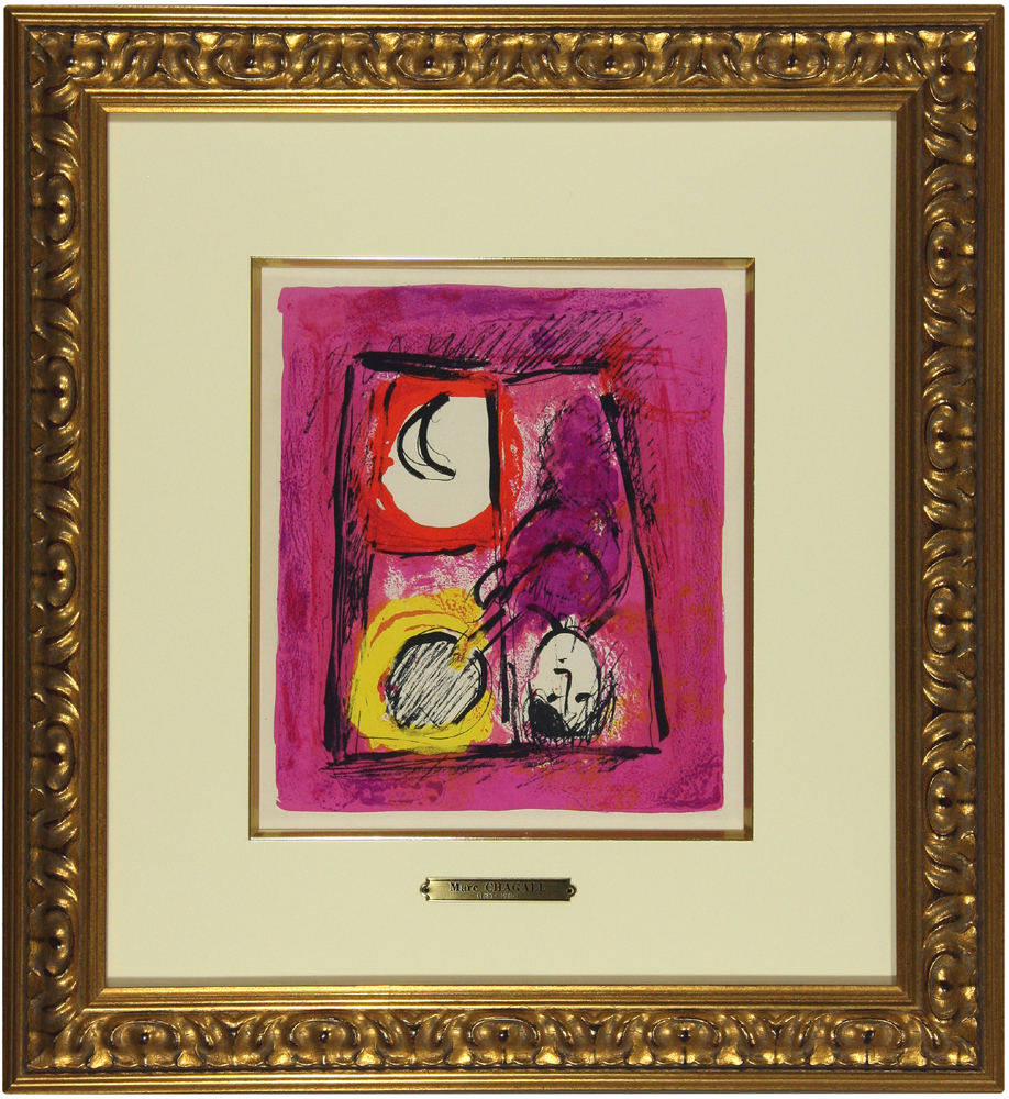 マルク・シャガール 「窓」 Marc Chagall - 創業34年 美術品販売 ギャラリー田辺