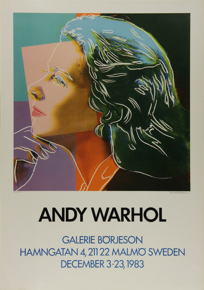 アンディ・ウォーホル 「1982年展覧会ポスター」 Andy Warhol - 創業34