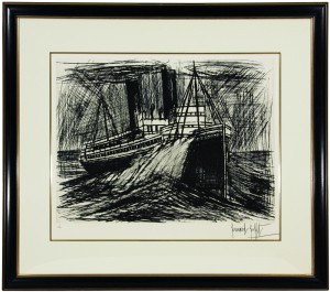 Bernard Buffet、ベルナール・ビュッフェ、船舶シリーズ７