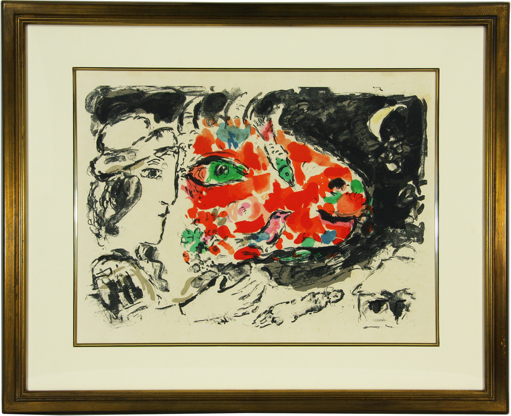 マルク・シャガール 「冬の後」 Marc Chagall - 創業34年 美術品販売