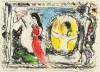 マルク・シャガール 「鏡の前の女性」 Marc Chagall