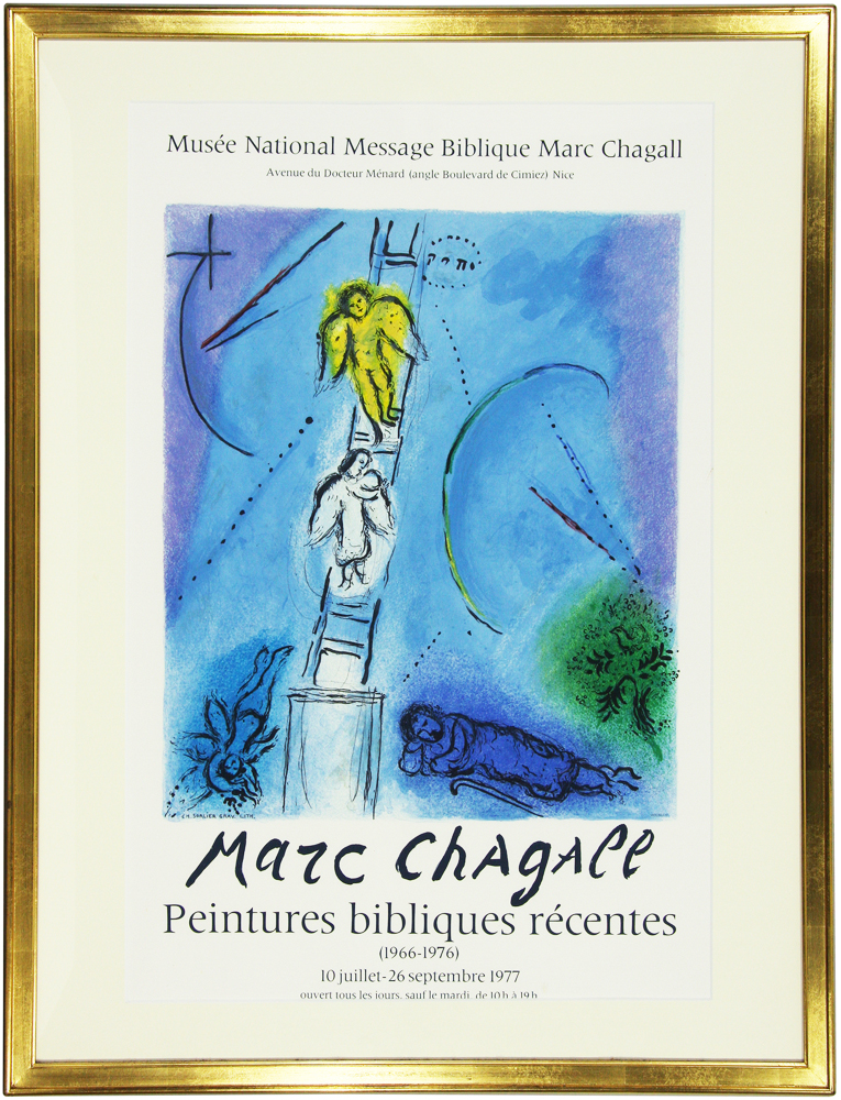 マルク・シャガール 「ヤコブの梯子」 Marc Chagall - 創業34年 美術品 