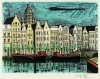 ベルナール・ビュッフェ 「シンゲル,アムステルダム」 Bernard Buffet