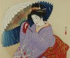 伊東 深水 「吹雪」 Shinsui Ito