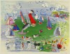 ラウル・デュフィ 「ルー・アーブル港に訪れた英国船」 Raoul Dufy