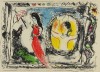 マルク・シャガール 「鏡の前の女性」 Marc Chagall