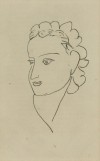 アンリ・マティス 「女の横顔 III」 Henri Matisse