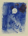 マルク・シャガール 「青い静物」 Marc Chagall