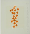 ドナルド・サルタン 「Orange Veronica (Wall Flowers)」 Donald Sultan