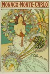 アルフォンス・ミュシャ 「MONACO MONTE CARLO」 Alphonse Mucha