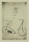 藤田 嗣治 「自転車」 Leonard Foujita