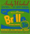 アンディ・ウォーホル 「Brillo Poster for the Pasadena Art Museum」 Andy Warhol