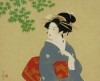 上村 松園 「若葉」 Shoen Uemura