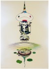 村上 隆 「Reversed Double Helix (White)」 Takashi Murakami 村上 隆 「Reversed Double Helix (White)」 Takashi Murakami