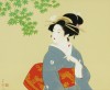 上村 松園 「若葉」 Shoen Uemura